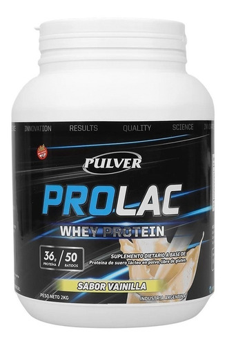 Prolac Whey Protein 2 Kg Pulver Proteína Concentrada Sin Tacc