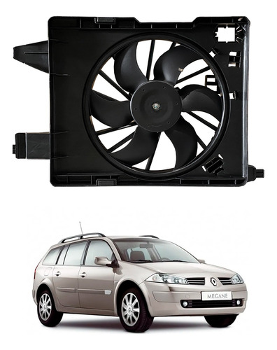 Eletroventilador Ventoinha Renault Megane Grand Tour 1.6 16v