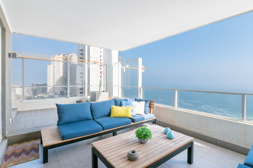 Imagen 4 de 30 de Departamento Con Vista Al Mar En Costa De Montemar, Concón