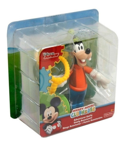 Muñeco Goofy Aventurero 15cm Con Accesorios