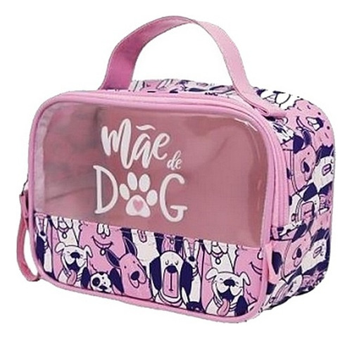 Necessaire Feminina Transparente Mãe De Dog - Pets