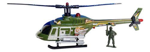 Dante42 Juguete Helicoptero Militar Soldado