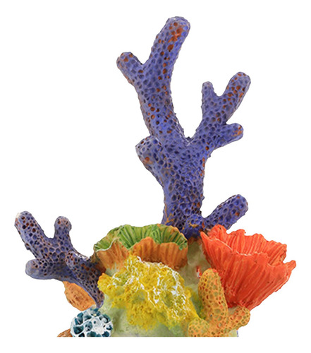Escultura De Coral Oceánico Para Acuarios Talla M