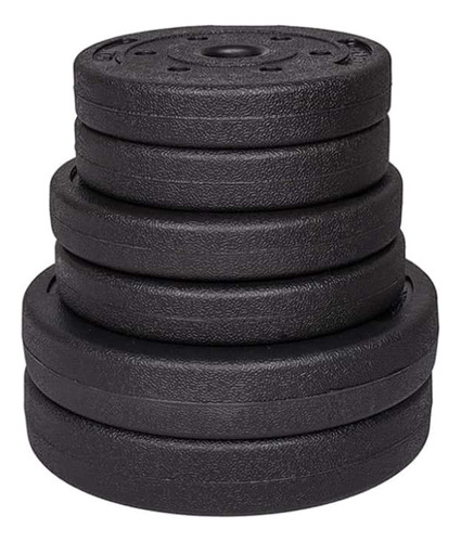 Disco De Pesas 10 Kg Forrado Pvc Para Musculación - Sportex