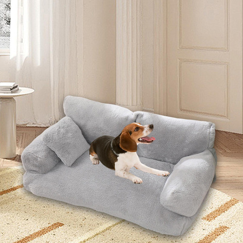 Sofá Cama Para Mascotas Sofá Cama Para Gatos Gris Claro L