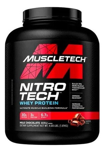 Nitro Tech, Whey Protein (4 Lb) - Original