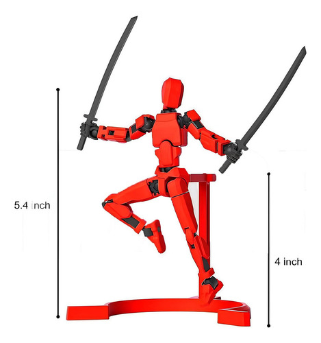 Figura De Acción T13, Figura De Acción Magnética Dummy 13, 5