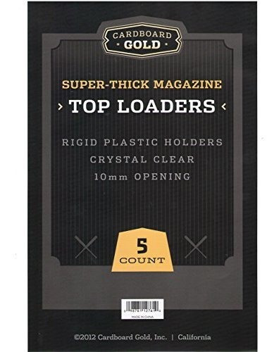 Carpeta Y Funda Para Tarj Cardboard Gold 1pk Super Thick Mag