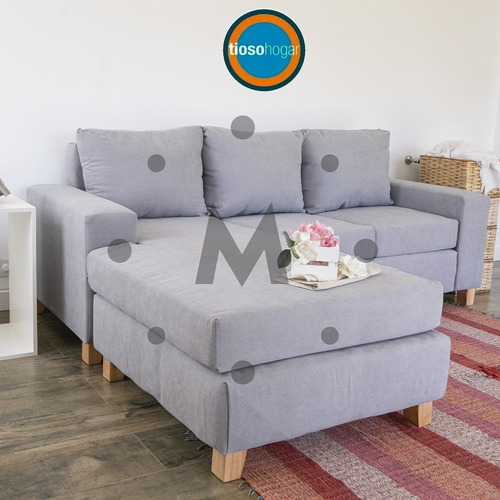 Imagen 6 de 10 de Sillon Con Camastro Móvil 3 Cuerpos Esquinero Malaga
