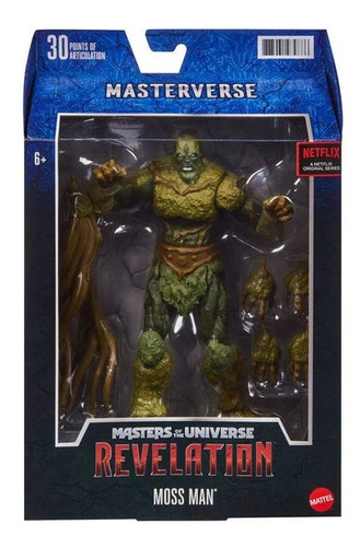 Figura Moss Man Masters Of The Universe Masterverse Mattel
