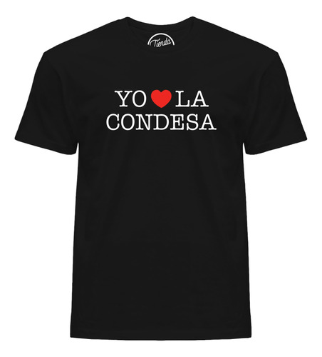 Playera Yo Amo La Colonia Condesa Corazón Souvenir T-shirt