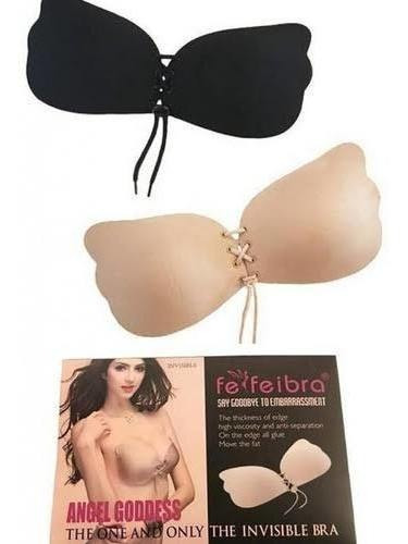 Brassier Invisible Push Up Silicona Adhesivo - Reutilizable