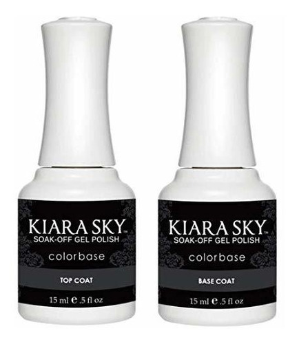 Esmalte De Uñas - Kiara Sky Gel Polish Duo. Long-lasting And