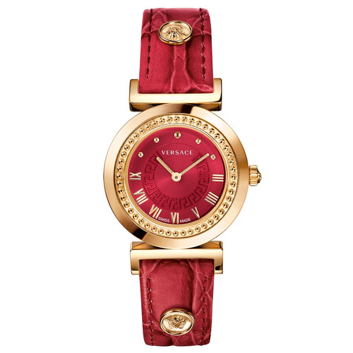 Reloj Versace Vanity Rojo Vrvanity01 Original