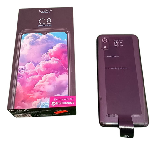 Smartphone C8 Color Negro , 3ram, 32gb Expandible A 128gb