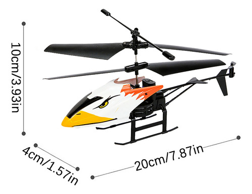 Mz Control Remoto Drop Helicopter, Control Remoto Ai De 2.5