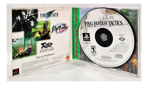 Final Fantasy Tactics Greatest Hits Playstation 1 (Usado)