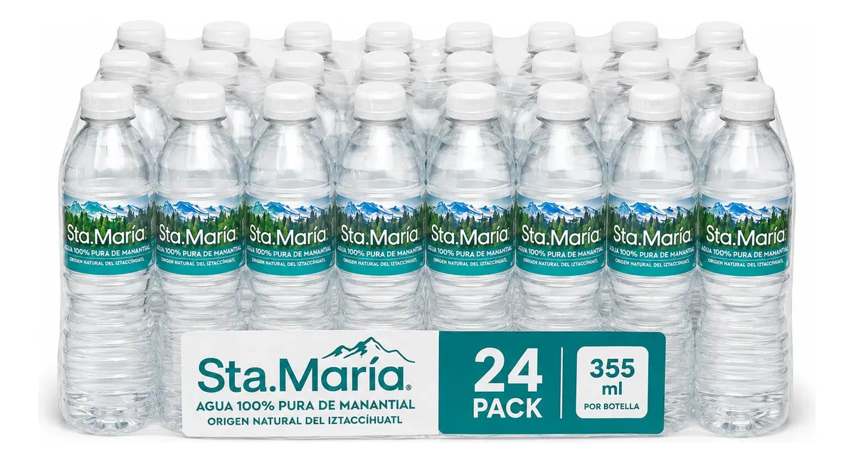 Pack x24 Agua Natural Santa Maria 355ML