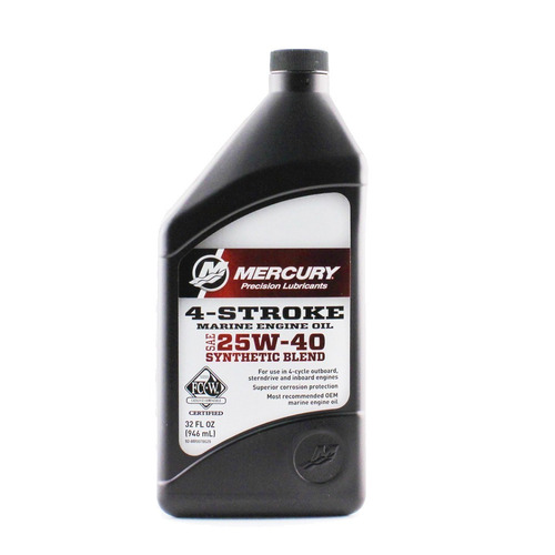 Aceite Mercury 4t 25w 40