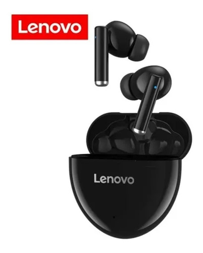 Auricular Bluetooh Inalámbrico In Ear Lenovo Ht06 Color Negro