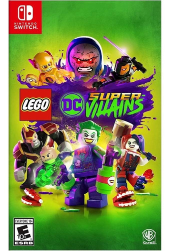 Lego Dc Super Villains  Switch - Juego Fisico - Cjgg