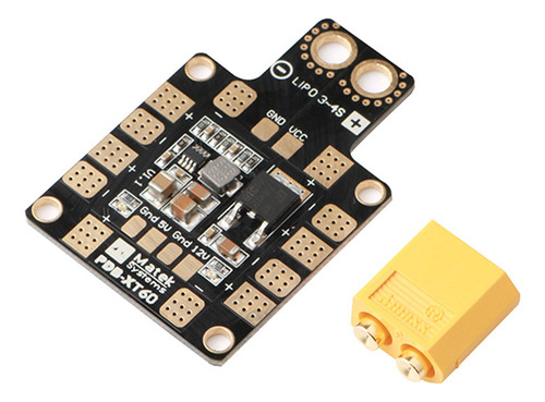 . Placa De Distribuição De Energia Pdb Xt60 Bec 5v 2a 12v