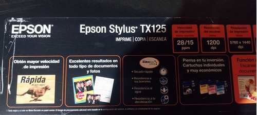 Impresora Epson Tx 125