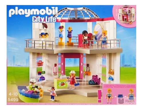 Playmobil City Life 5499 Centro Comercial Set De Construcci