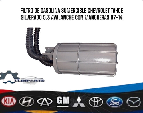 Filtro De Gasolina Sumergible Chevrolet Tahoe Silverado 