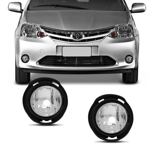 Juego Faros Auxiliar P/ Toyota Etios 2013 2014 2015 2016