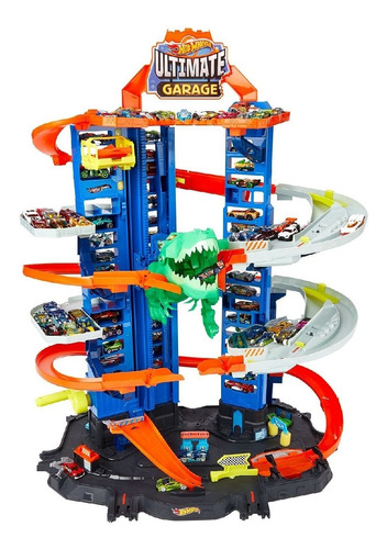 Brinquedo Hot Wheels Super Pista City Ultimate Garage Gjl14