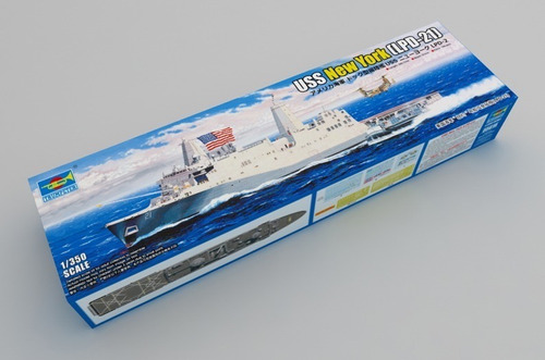 Buque Uss New York (lpd-21) Escala 1:350  Armable