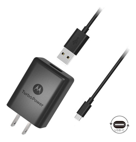 Cargador Motorola Turbo Tipo C Moto G Moto Z Moto G Original
