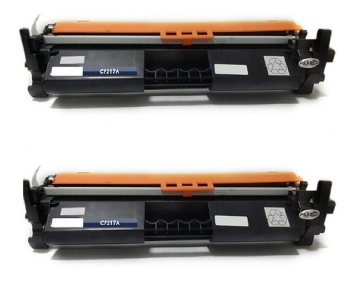 2 X Cartucho De Toner Para Laserjet M130fw M130nw Com Chip Tinta Black