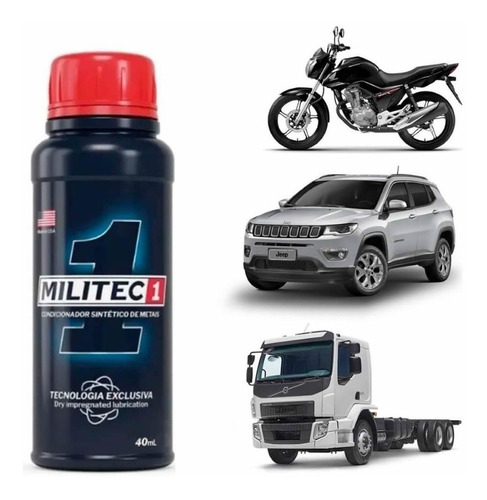 Militec Lubrificante Redutor De Atrito Original Moto Bmw