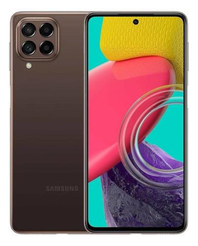 Smartphone Galaxy M53 5g 128gb 8gb Marrom Samsung Vitrine
