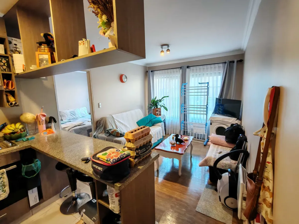Imagen 4 de 15 de Venta Departamento 1 Dorm 1-estacionamiento (88070)