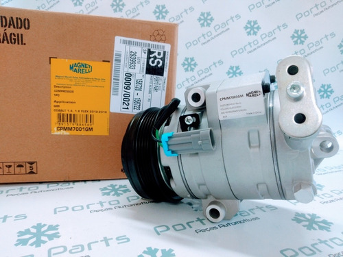 Imagem 2 de 6 de Compressor Ar Cond Cobalt 1.4 1.8 2012 2013 2014 2015 2016