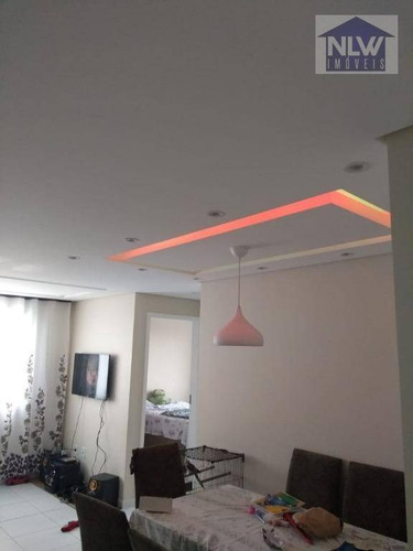Apartamento Com 2 Dormitórios À Venda, 52 M² Por R$ 293.160,00 - Centro - Diadema/sp - Ap3302