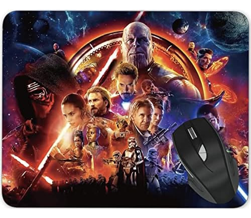 Gaming Mouse Pad Non-slip Rubber Mousepad For Laptop An...