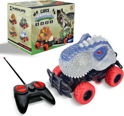 Carrito Dinosaurio De Radio Control Cars Dinosaur Pilas Niñ@