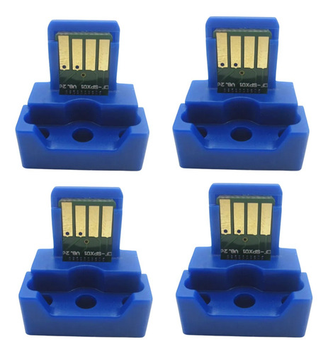 Kit 4 Chips Toner Cyan Sharp Mx5140,mx4140,mx4110, Mx5141