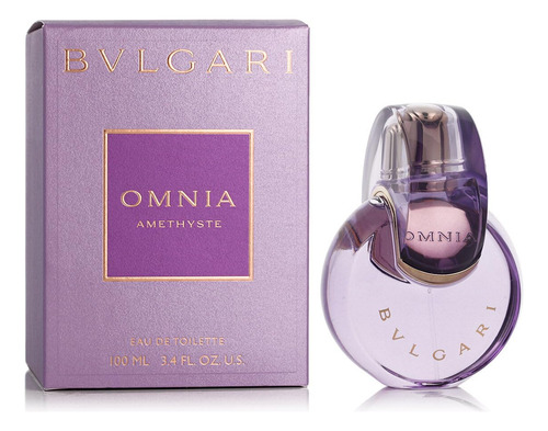 Perfume Bvlgari Omnia Amethyste Edt 100 Ml Para Mujer