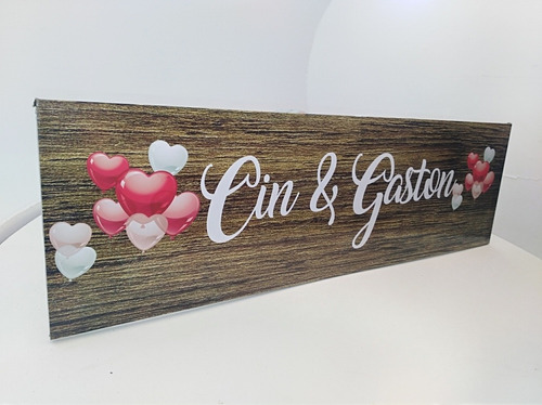 Imagen 4 de 10 de Cartel De Señalizacion Para Fiestas De Madera Personalizados