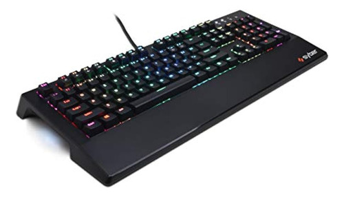 Cyberpowerpc Sk100 Syber Rgb Teclado Mecánico Para Juegos Co