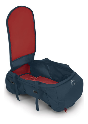 Morral Escolar Osprey Fairpoint 10003693 Color Azul Espacial Apagado Diseño Lisa 55l