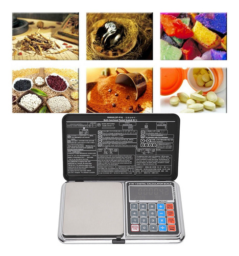 Báscula Digital De Cocina Con Ponderación Precisa