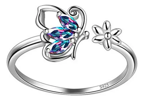 comprar Anillo De Bisutería Para 925 Plata Esterlina Piedra Natal Ma