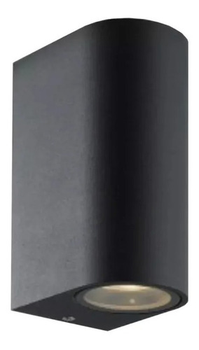 Imagen 2 de 5 de Aplique Exterior Bidireccional Aluminio Led Interelec Led