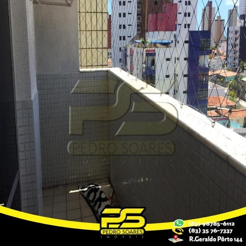 Apartamento Com 3 Dormitórios À Venda, 100 M² Por R$ 240.000,00 - Manaíra - João Pessoa/pb - Ap2416